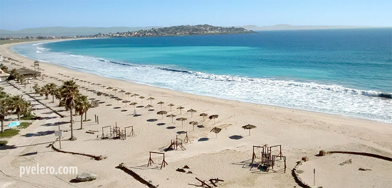 ¿Cómo es la playa de Puerto Velero?